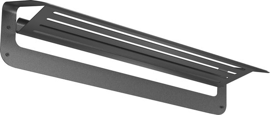 Gorillz Linea - Industriële Schoenenrek - Schoenenkast - 3 Paar Schoenen - 80 cm - Staal Zwart