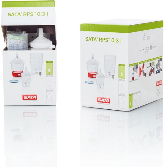 SATA RPS Systeem 0,3 liter - 200 micron | bol.com