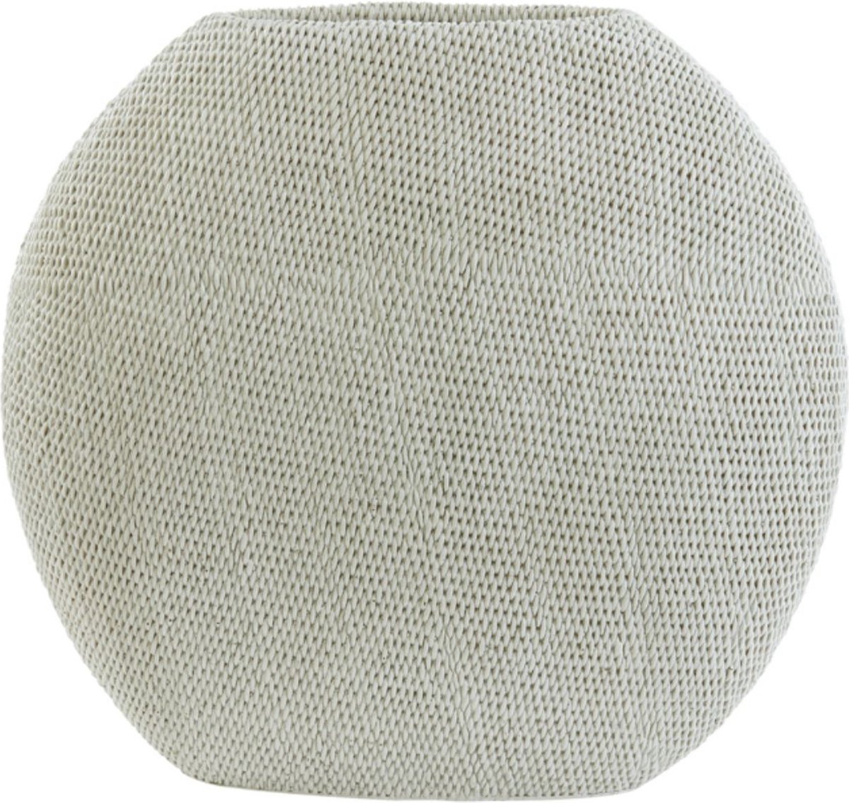 Light & Living Vaas Mashaba - Zand - 50x20.5x45.5cm - Kunststof - Modern - Bloemenvaas - Woondecoratie - Decoratieve vaas voor woonkamer of slaapkamer Beige