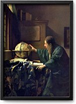 Poster Johannes Vermeer – A2 - 42 x 59,4 cm - Exclusief lijst