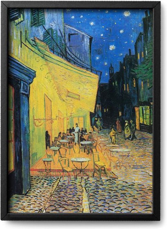 Affiche Vincent van Gogh - A4 - 21 x 30 cm - Cadre exclusif