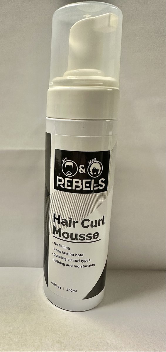 Mr rebels Hair curl mousse strong