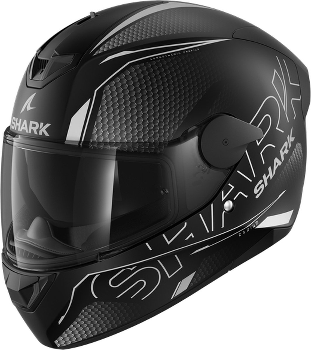 Shark D-Skwal 2 Cadium Mat Zwart Antraciet Zwart KAK Integraalhelm XL