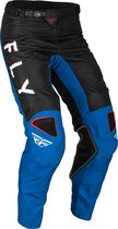 Pantalon Cross Fly Racing Kinetic Kore Blue Noir - Taille 28