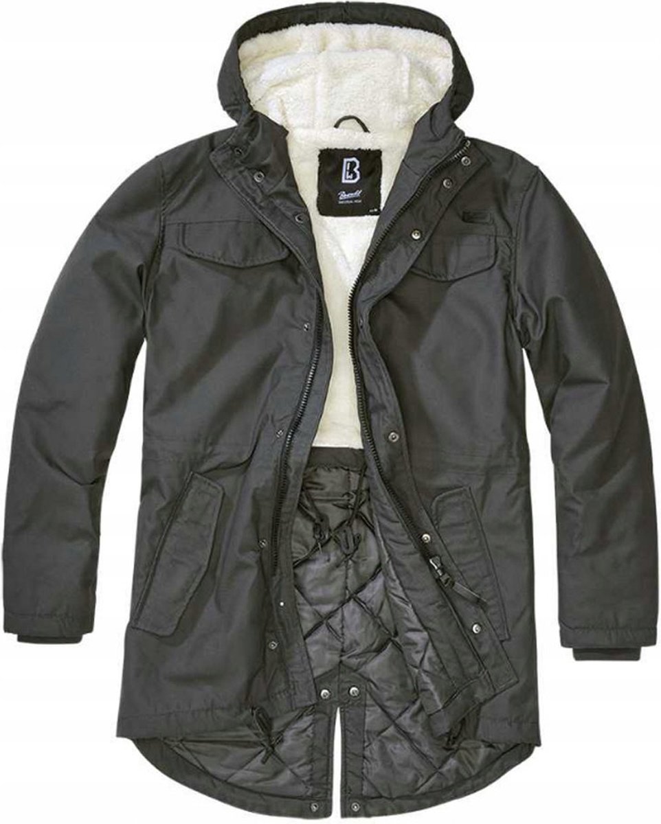 Brandit Marsh Lake Parka Heren Antraciet