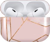 iMoshion Hoesje Geschikt voor AirPods Pro 2 - iMoshion Design Hardcover Case - roze