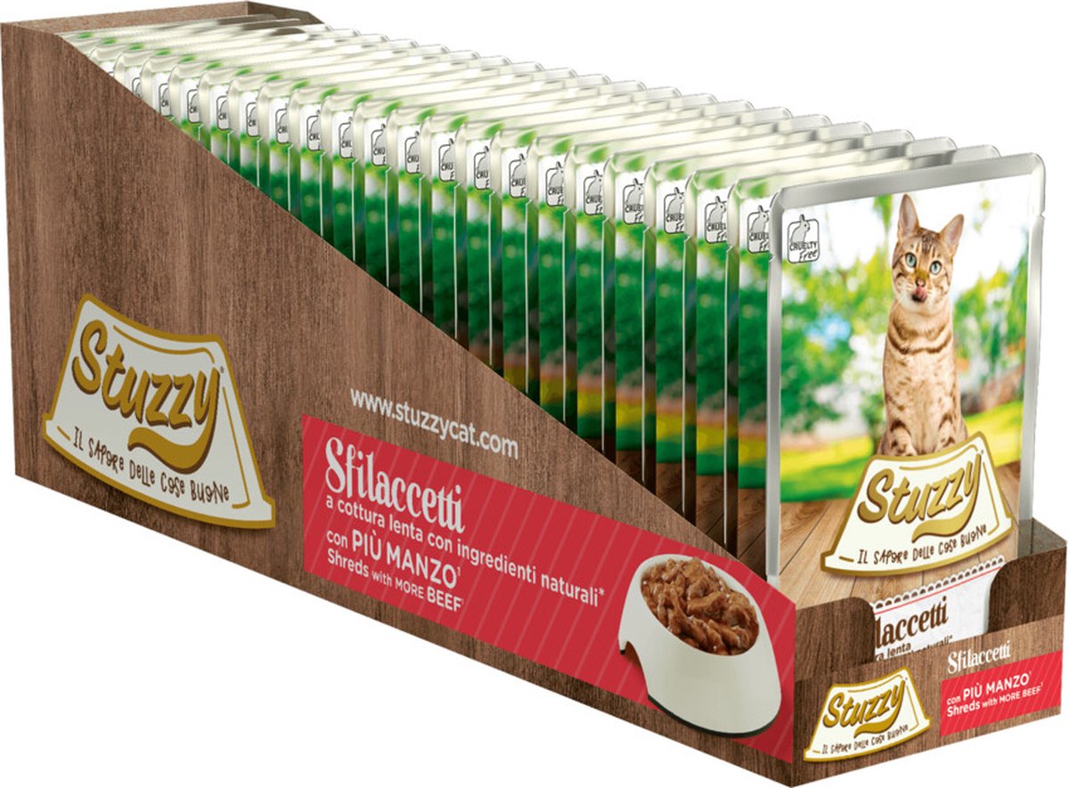 Stuzzy Stuzzy Kat Shreds Rund 85 gr