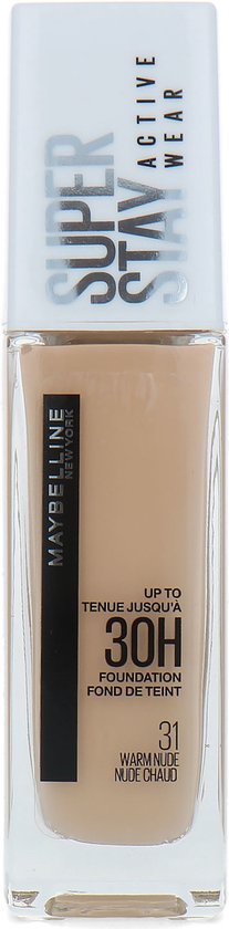 Maybelline Superstay Active Wear 30h Foundation 31 Warm Nude