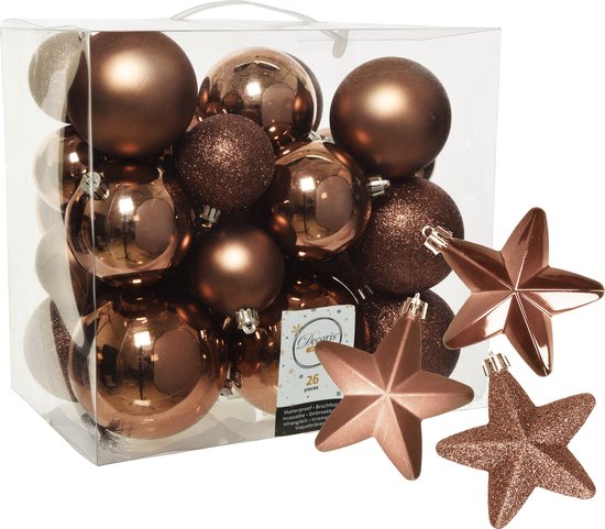 8 stuks kerstballen 6 cm kerstballen fluwelen ornamenten hangende