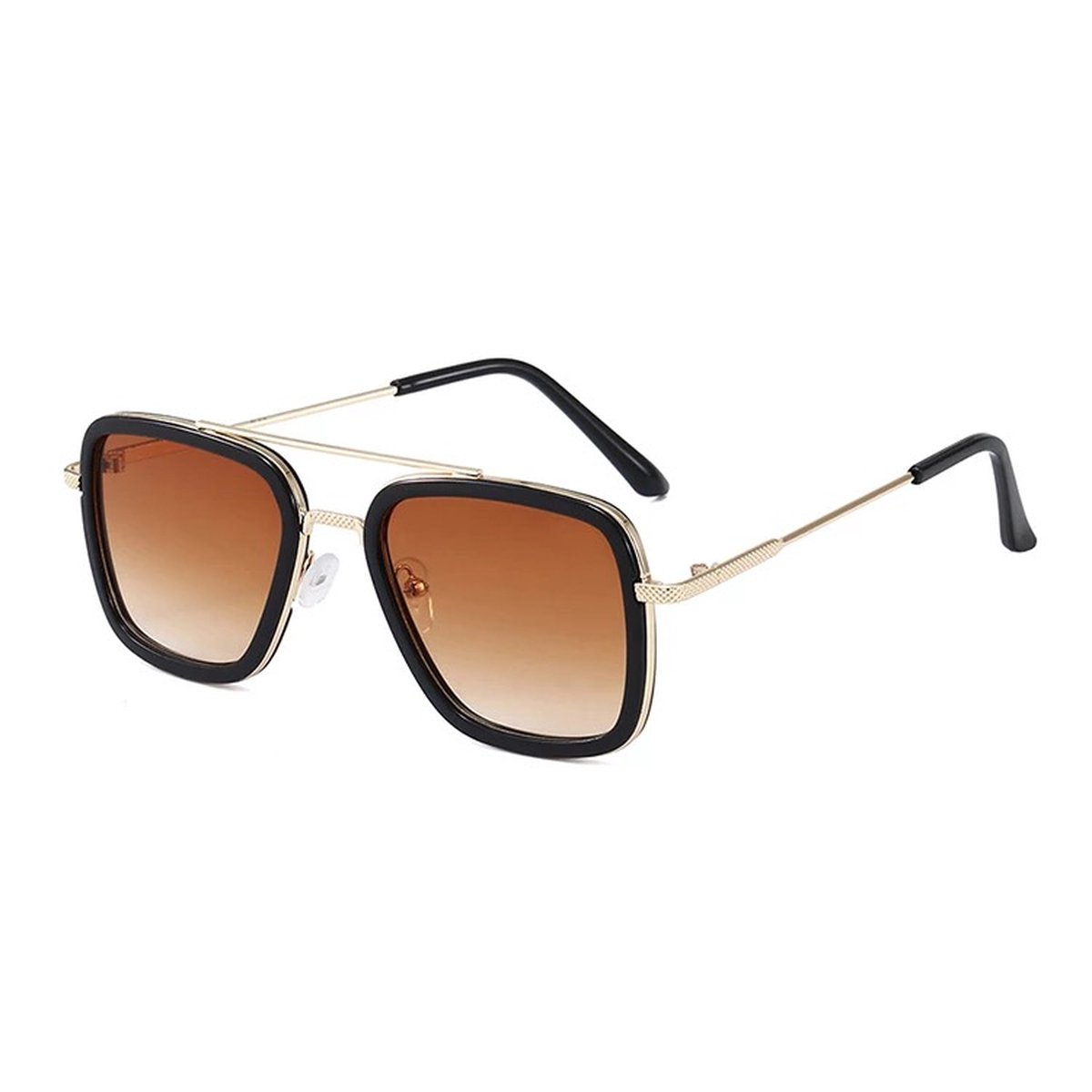 Gilato - Zonnebril Kids Flight Brown - 9K Gold Plated