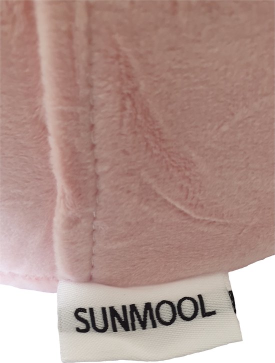 SUNMOOL Nekkussen Vliegtuig - Memory Foam Nekkussen Inclusief Slaapmasker & Oordopjes - Reiskussen - Vliegtuig Kussen - Travel Pillow : Roze — afbeelding 3