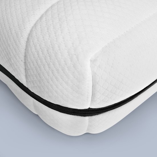 Matras 200 x 200 cm - Hoogte ca. 11 cm - Koudschuimmatras - Matras 200x200 tweepersoons - Ergonomisch - Ademende matrassen - Matras Gemiddeld