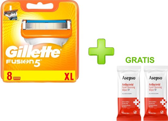 Gillette Fusion5 scheermesjes – 8 Stuks/navulmesjes