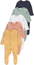 5 Boxpakjes - 5 Sleepsuits - Pyjama's - Katoen - Maat 3-6 maanden - 68