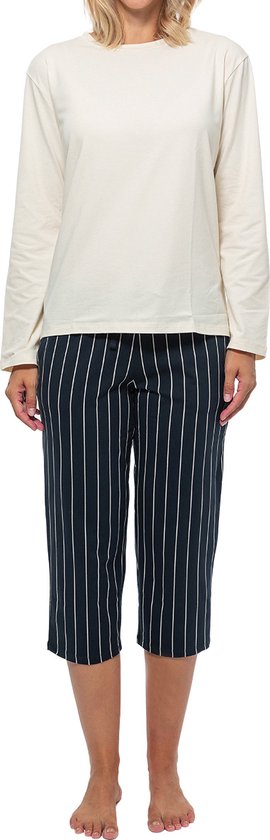 Schiesser Damespyjama, lang, katoen, modal-nachtkleding, grafiet 182019, 36 Schiesser Damespyjama, lang, katoen, modal-nachtkleding, grafiet 182019, 36