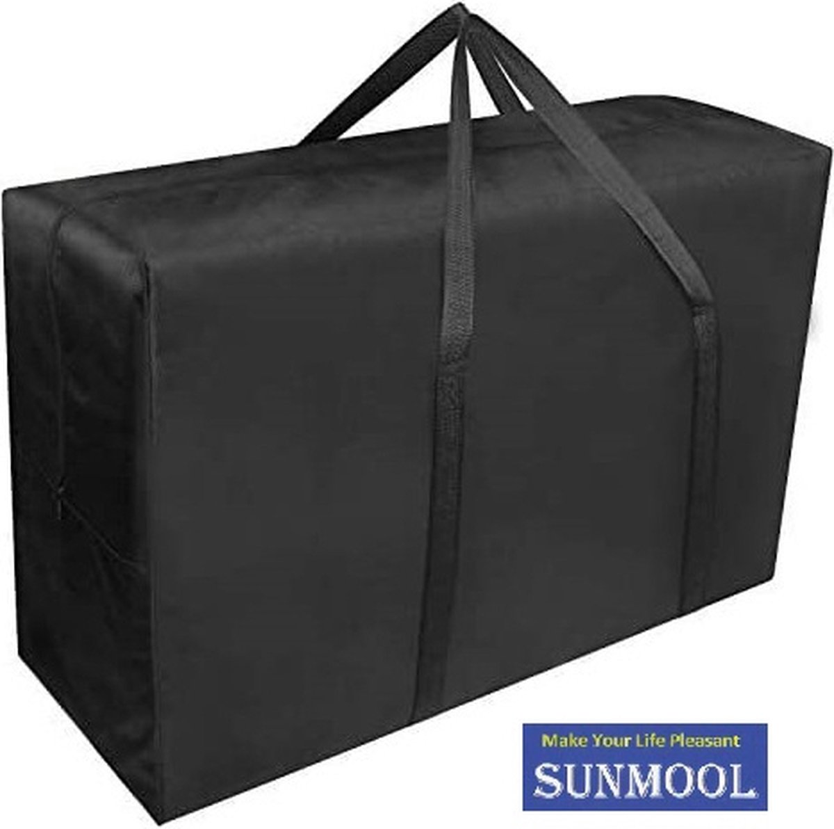 Navaris Sac de Rangement Sac de Transport XXL - Rangement pour Beddengoed  Coussins