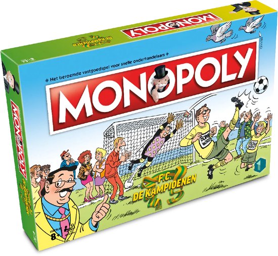 Afbeelding van het spel Monopoly - 2 in 1 Bundel - Monopoly FC De Kampioenen - Monopoly Plopsa - 2 in 1