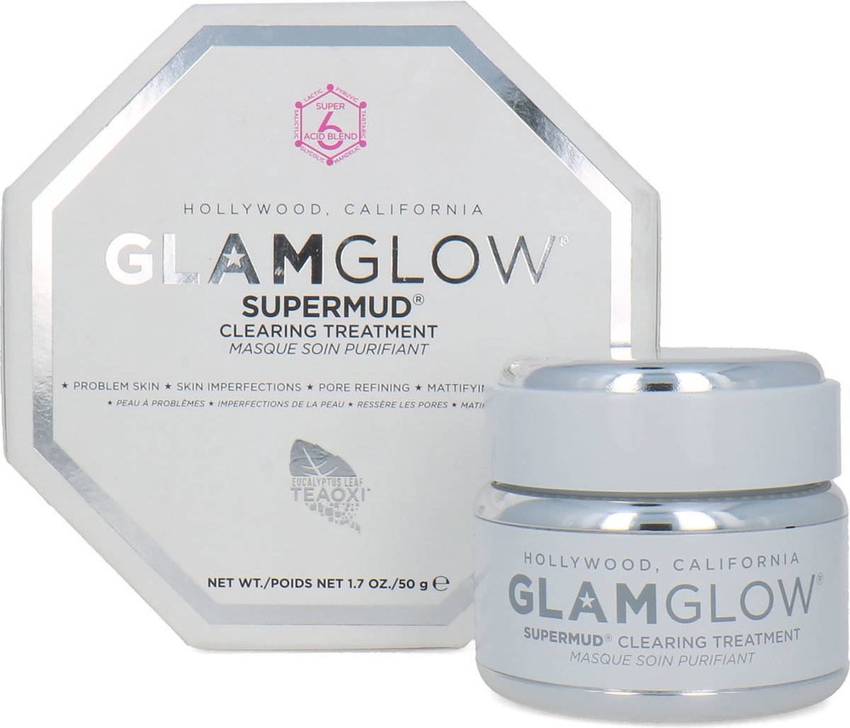 GlamGlow Supermud Clearing Treatment Masker - 50 ml