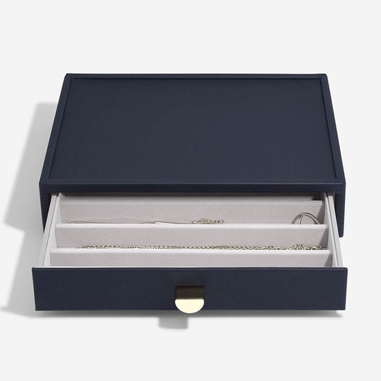 Boîte à Bijoux Stackers avec Tiroirs Empilable - Blauw - Compartiments de  Tri &... | bol.com