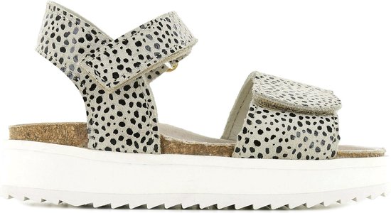 Shoesme rampa sandaal RA22S068-A  beige dots all o