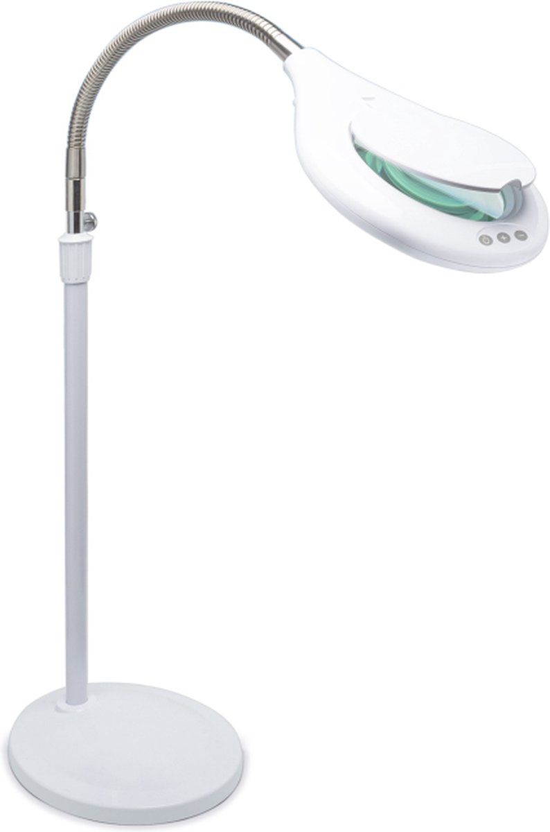 Model Craft Loeplamp - LC8070LED Lightcraft LED Magnifier Lamp with Floor Stand - EU Hobby verlichting