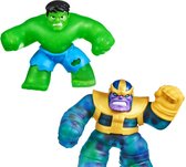 Goo Jit Zu- Set doua figurine - Marvel Hulk versus Thanos
