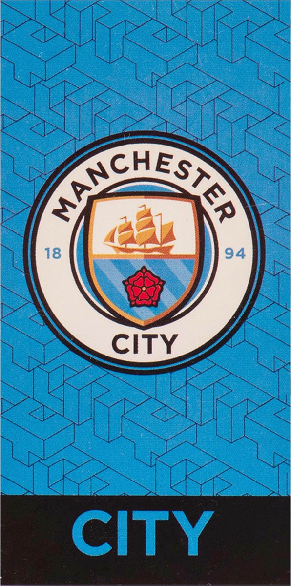 Manchester City handdoek CT 70 x 140 cm