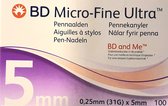 BD Micro-Fine Ultra 5mm naald