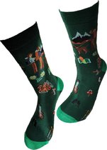 Verjaardag cadeau - wandel sokken - vrolijke sokken - valentijn cadeau - aparte sokken - grappige sokken - leuke dames en heren sokken - moederdag – vaderdag – kerst cadeau - Socks waar je Happy van wordt - Maat 36-41