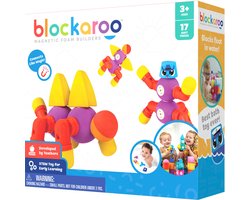 Blockaroo Critter box- zacht magnetisch speelgoed- magnetisch speelgoed-peuter speelgoed-speelgoed 3 jaar/4 jaar/5 jaar-speelgoed jongens en meisjes- badspeelgoed