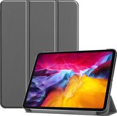 Mobigear - Tablethoes geschikt voor Apple iPad Pro 11 (2022) Hoes | Mobigear Tri-Fold Bookcase - Grijs