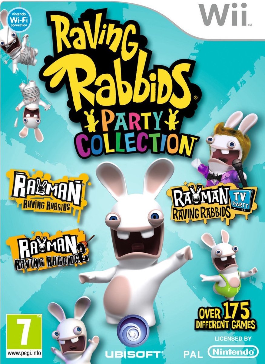 Nintendo Wii - Raving Rabbids: Party Collection