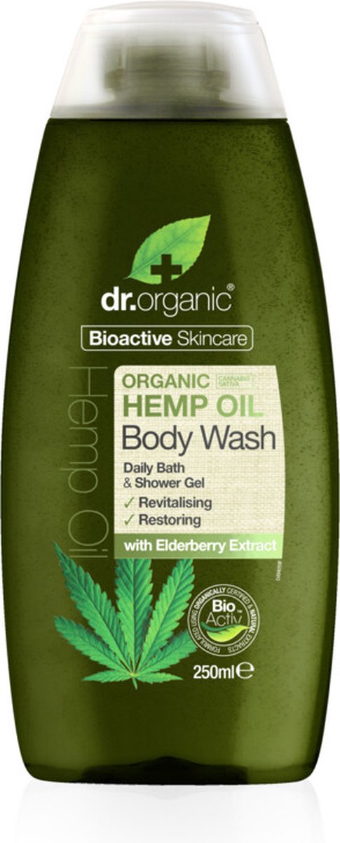 Dr Organic Hennep Olie Douchegel (6x 250ml)