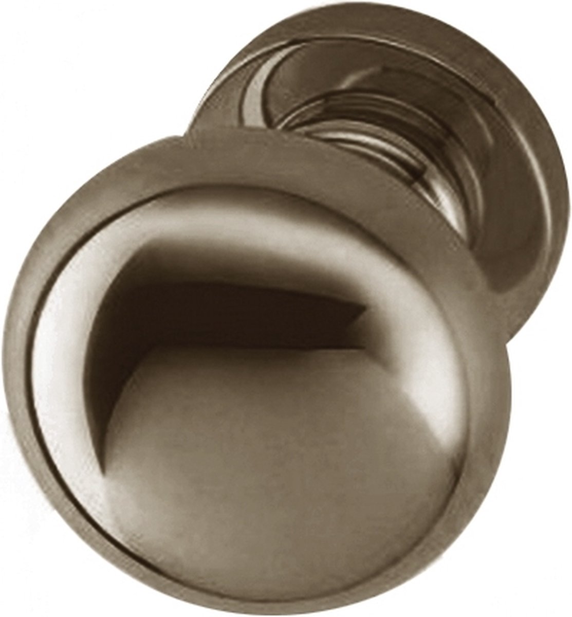 Valli deurknop vast 70mm anticato/antiek brons
