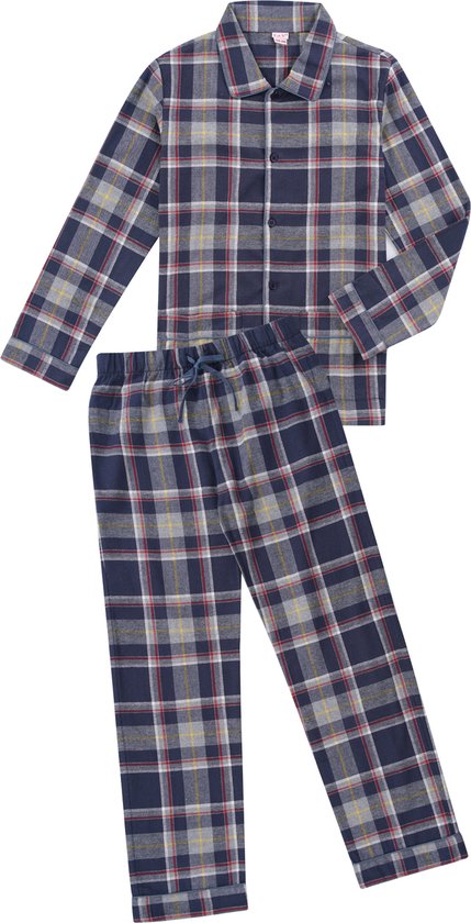 La-V Flanel pyjama set voor jongen met geruit