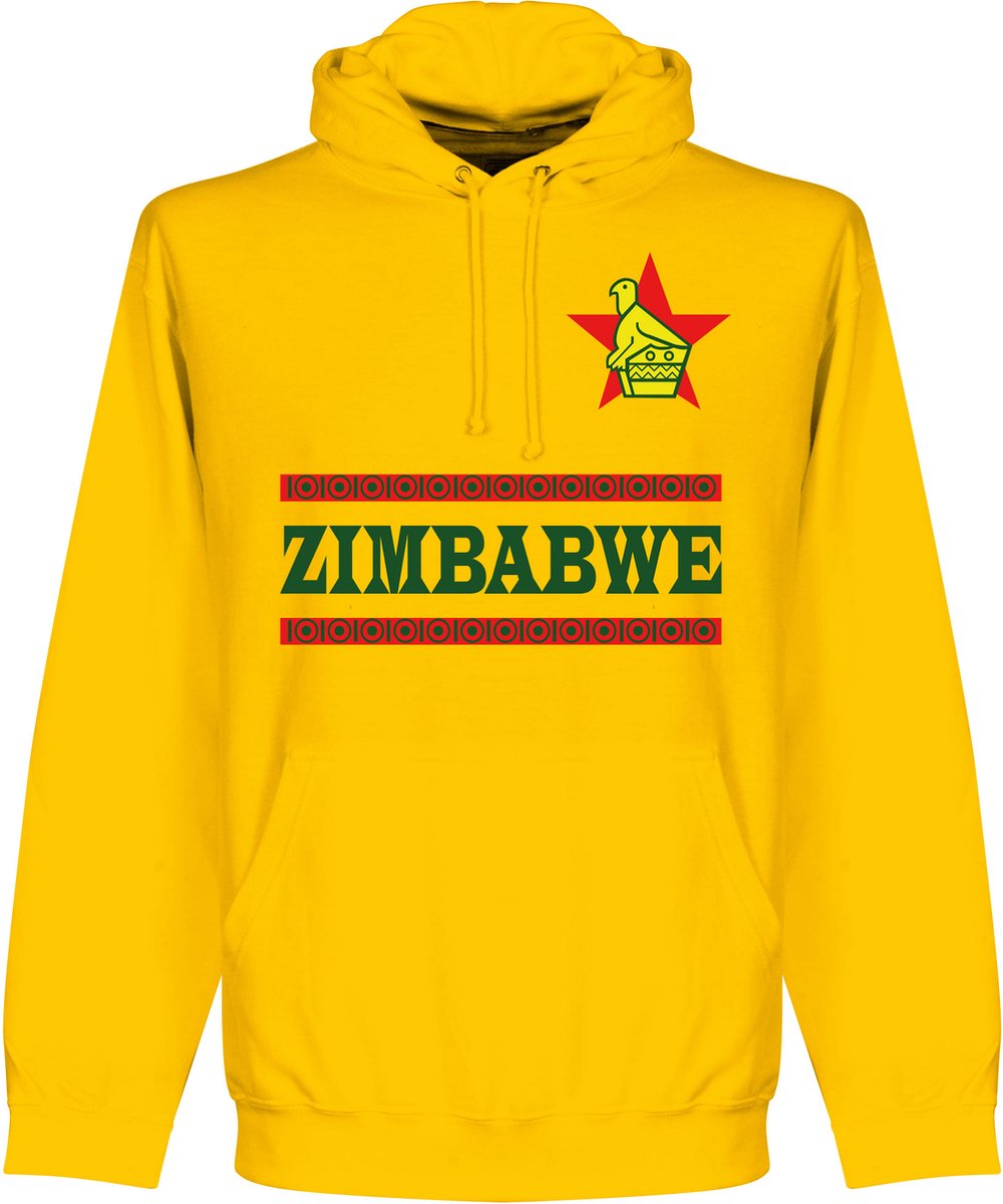Zimbabwe Team Hoodie - Geel - M