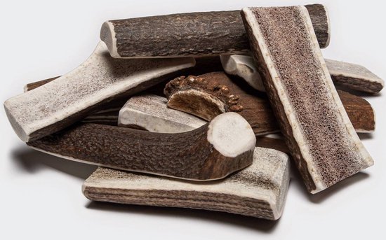 Cloud7 Herten gewei - Gehalveerd - Large - 1 stuk - 75 tot 100 gram