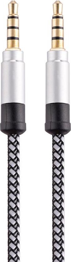 AUX-Kabel 3,5 Mm TRRS – 4-polig Mit Mikrofon-Funktion, 90° Winkel, Kompatibel Mit Auto, Headset & Mehr