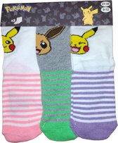 Pokémon- sokken Pokemon - 3 paar - meisjes - maat 31/34