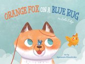 Orange Fox on a Blue Rug