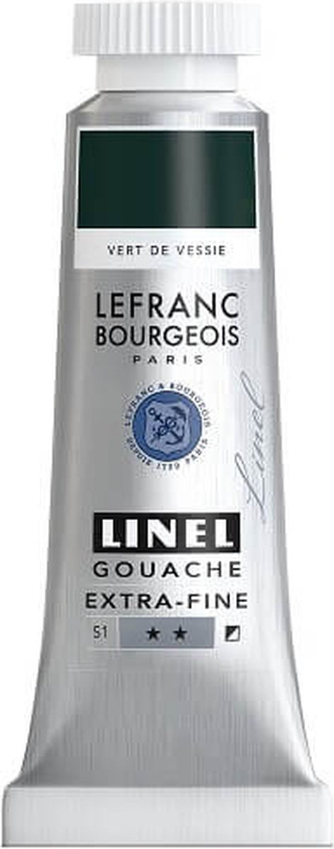 Lefranc & Bourgeois Linel Gouache Extra Fine Sap Green 206 14ml
