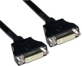 BeMatik - DVI-I-kabel vrouwelijk naar DVI-I vrouwelijk 7 m
