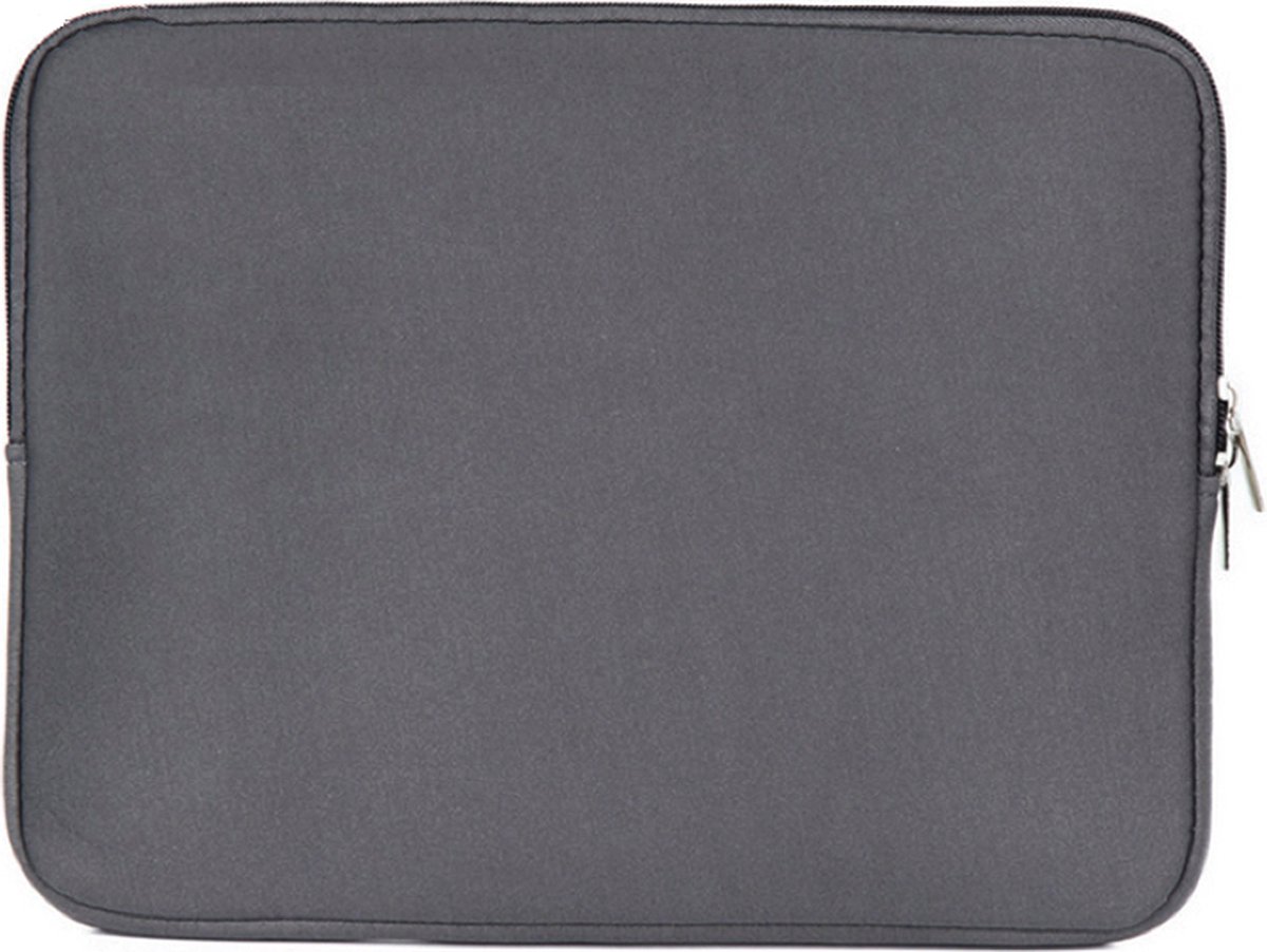 Laptop Soft Sleeve (Laptophoes) | 12 inch | Grijs | (spat) Waterdicht | Schokbestendig | Neopreen | Laptophoezen