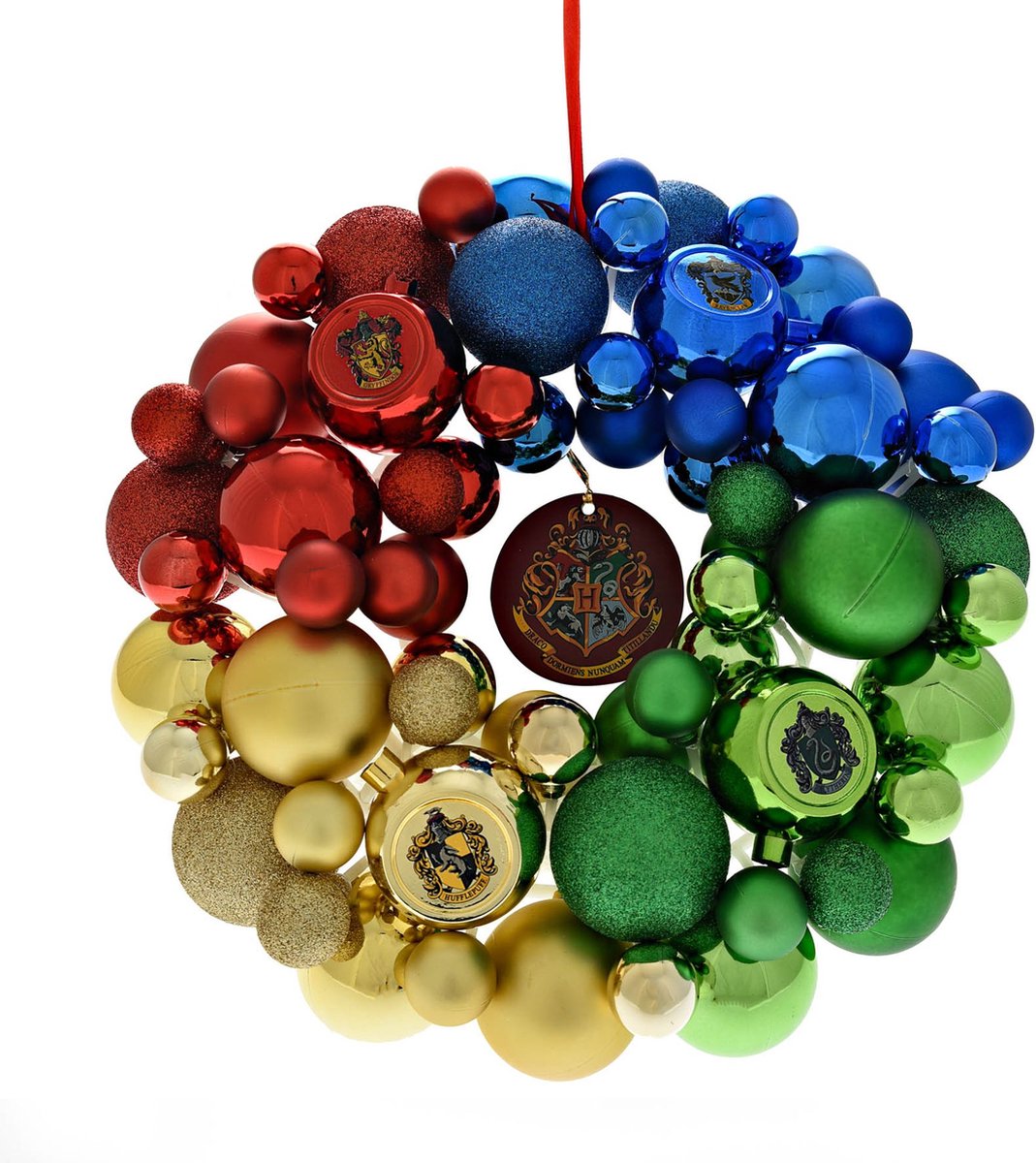 Harry Potter Christmas Wreath Hogwarts Houses / Kerstkrans