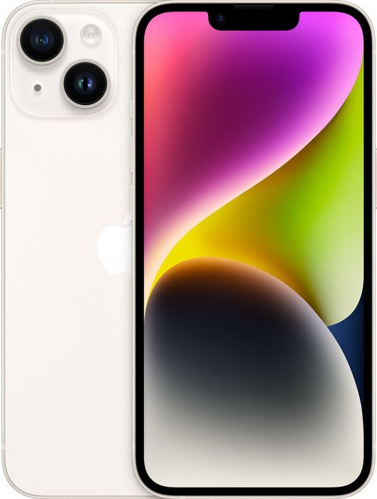 Apple iPhone 14 15,5 cm (6.1") Dual SIM iOS 16 5G 128 GB Wit