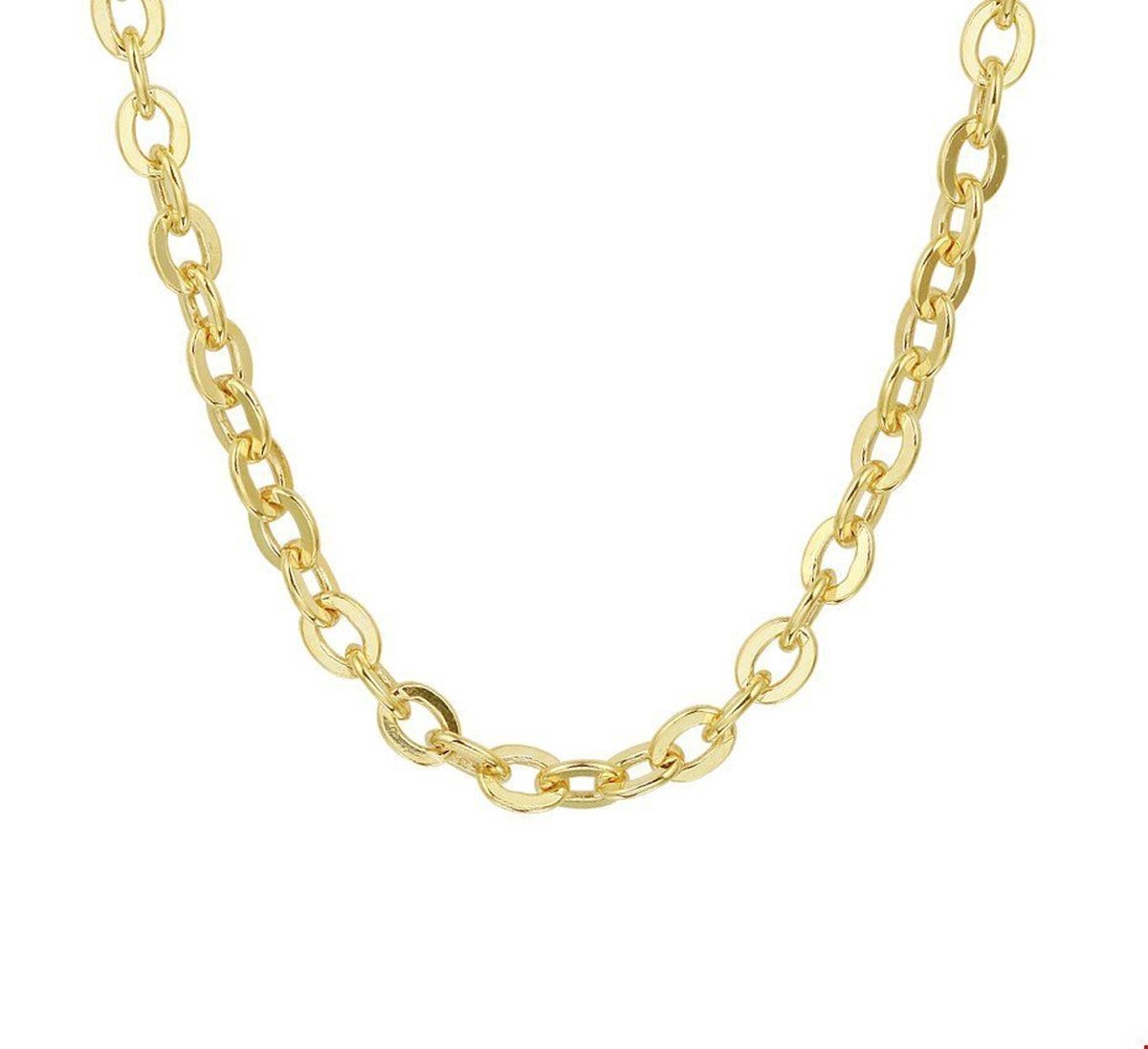 ZilGold Collier 5000190 Geelgoud Anker 5 mm 45 cm