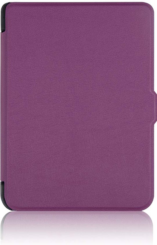Lunso - Geschikt voor Kobo Clara 2E hoes (6 inch) - sleep cover - Paars van Lunso — afbeelding 2