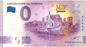 0 Euro biljet 2022 - Kasteelruïne Valkenburg