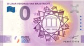 0 Euro biljet 2022 - 30 jaar Verdrag van Maastricht