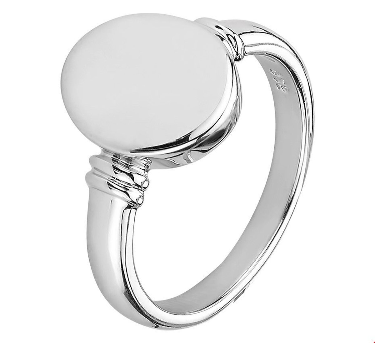 Zilver Gerhodineerde Graveerring 1330429 17.25 mm (54)